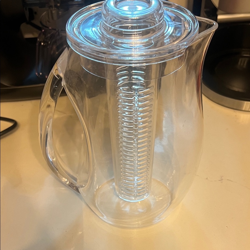 Clear plastic Infuser Pitcher